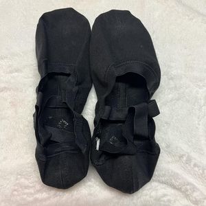 Bloch Synchrony Men's Stretch Canvas Black Ballet Shoes